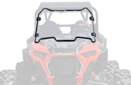 SuperATV Scratch Resistant Windshield for Polaris RZR Turbo S Models