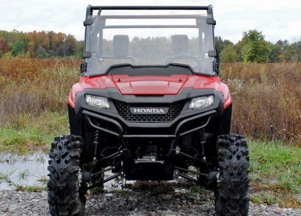 SuperATV Honda Pioneer 700 Scratch Resistant Full Windshield