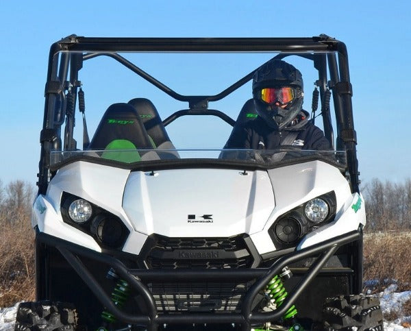 SuperATV Kawasaki Teryx S Scratch Resistant Full Windshield