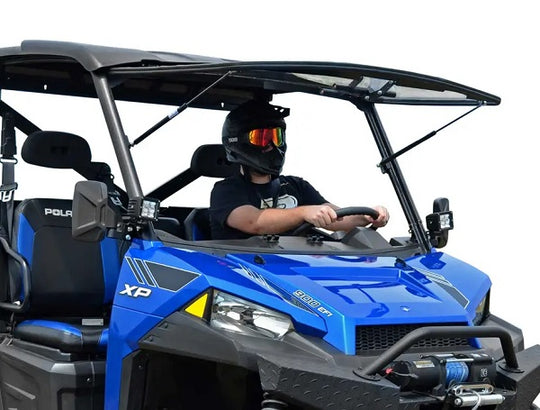 SuperATV Polaris Ranger XP 900 Flip Up Windshield