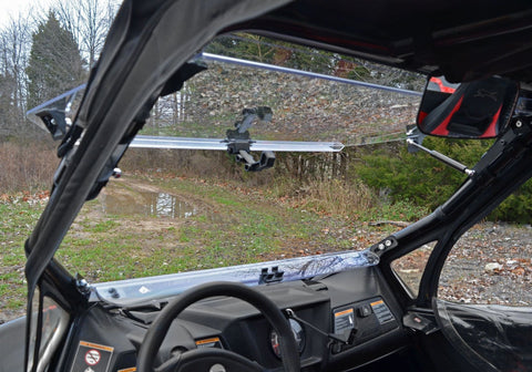 SuperATV Arctic Cat Wildcat  Flip Up Windshield