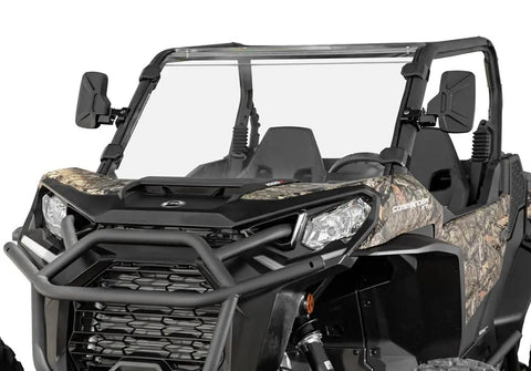 SuperATV Full Windshield for Can Am Commander Models 21+