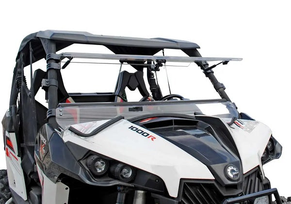 Can-Am Maverick Scratch Resistant Flip Windshield