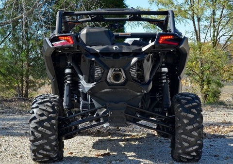 SuperATV Can Am Maverick X3 3 Inch Lift Kit Rear View