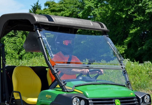 SuperATV John Deere Gator 625i Flip Up Full Windshield