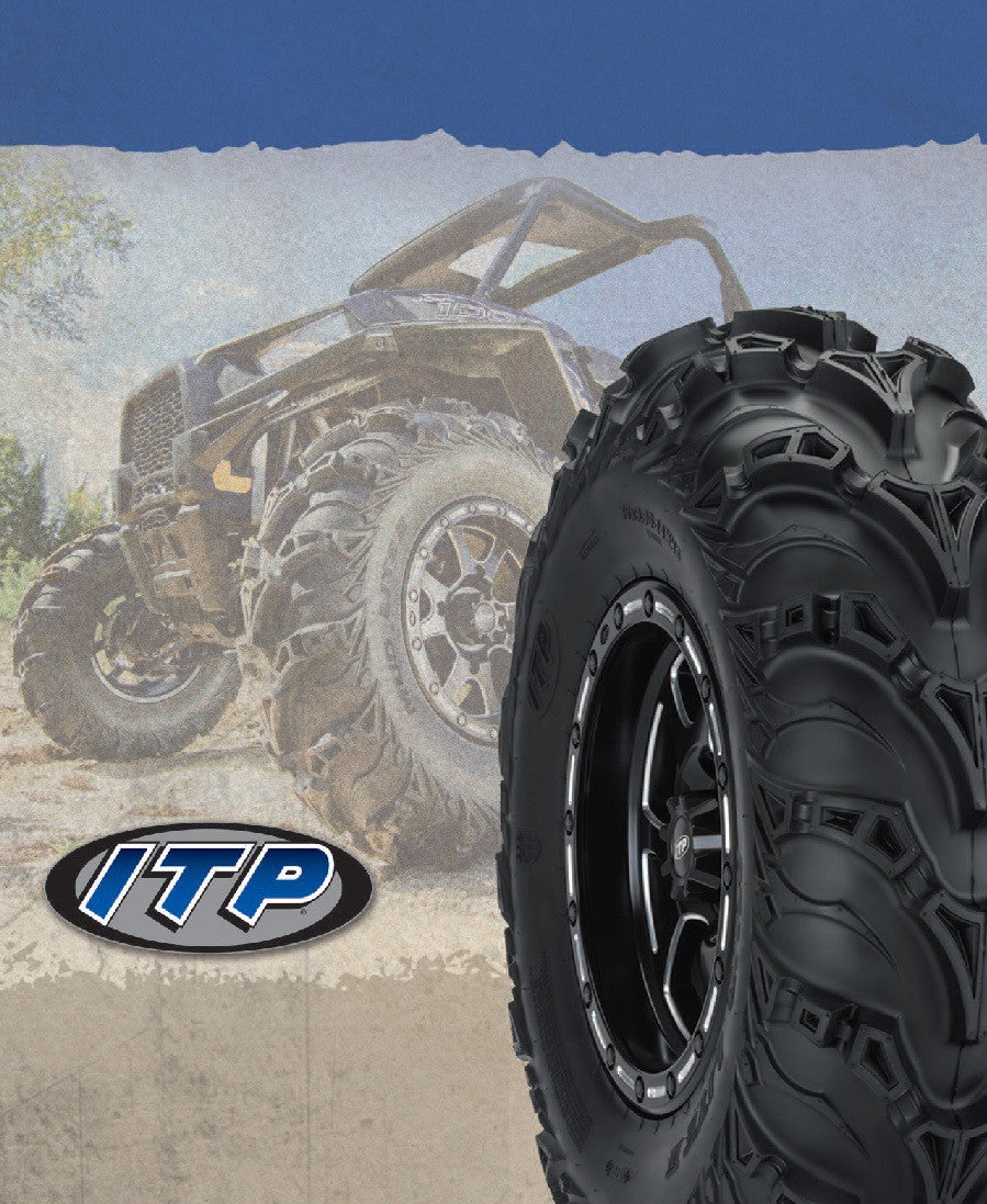 ITP Mud Lite II 25 26 27" Inch Tire 12" Wheel Kits Mounted W/Lug Nuts