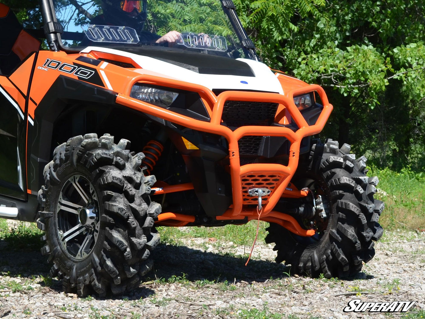 SuperATV Polaris General XP 1000 Front Brush Guard