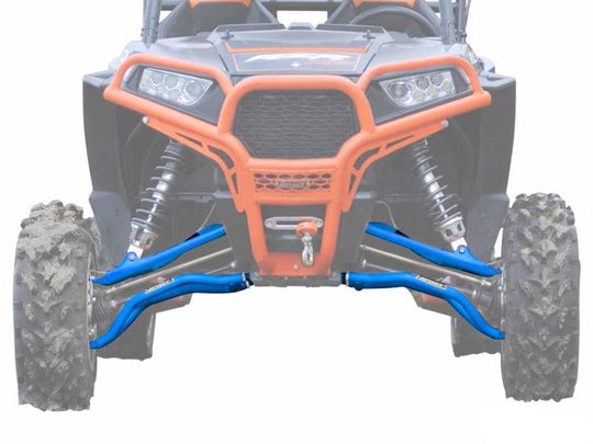
                  
                    SuperATV Polaris RZR XP 1000 High Clearance 1.5" Forward Offset A-Arms blue
                  
                