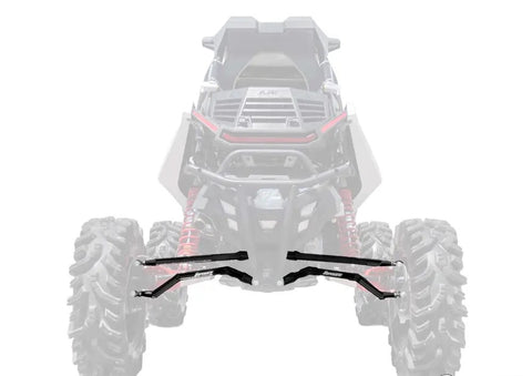 SuperATV Polaris RZR RS1 High Clearance Boxed Radius Arms Blk