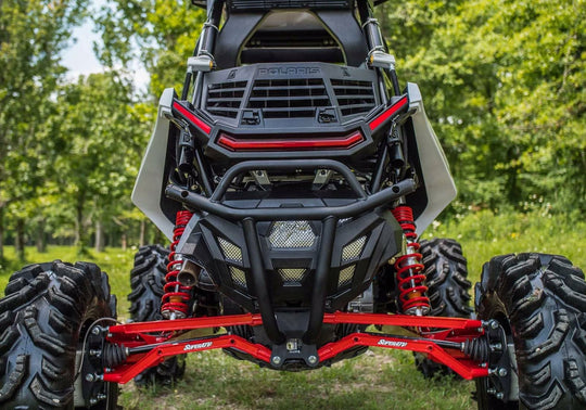 
                  
                    SuperATV Polaris RZR RS1 High Clearance Boxed Radius Arms Red
                  
                