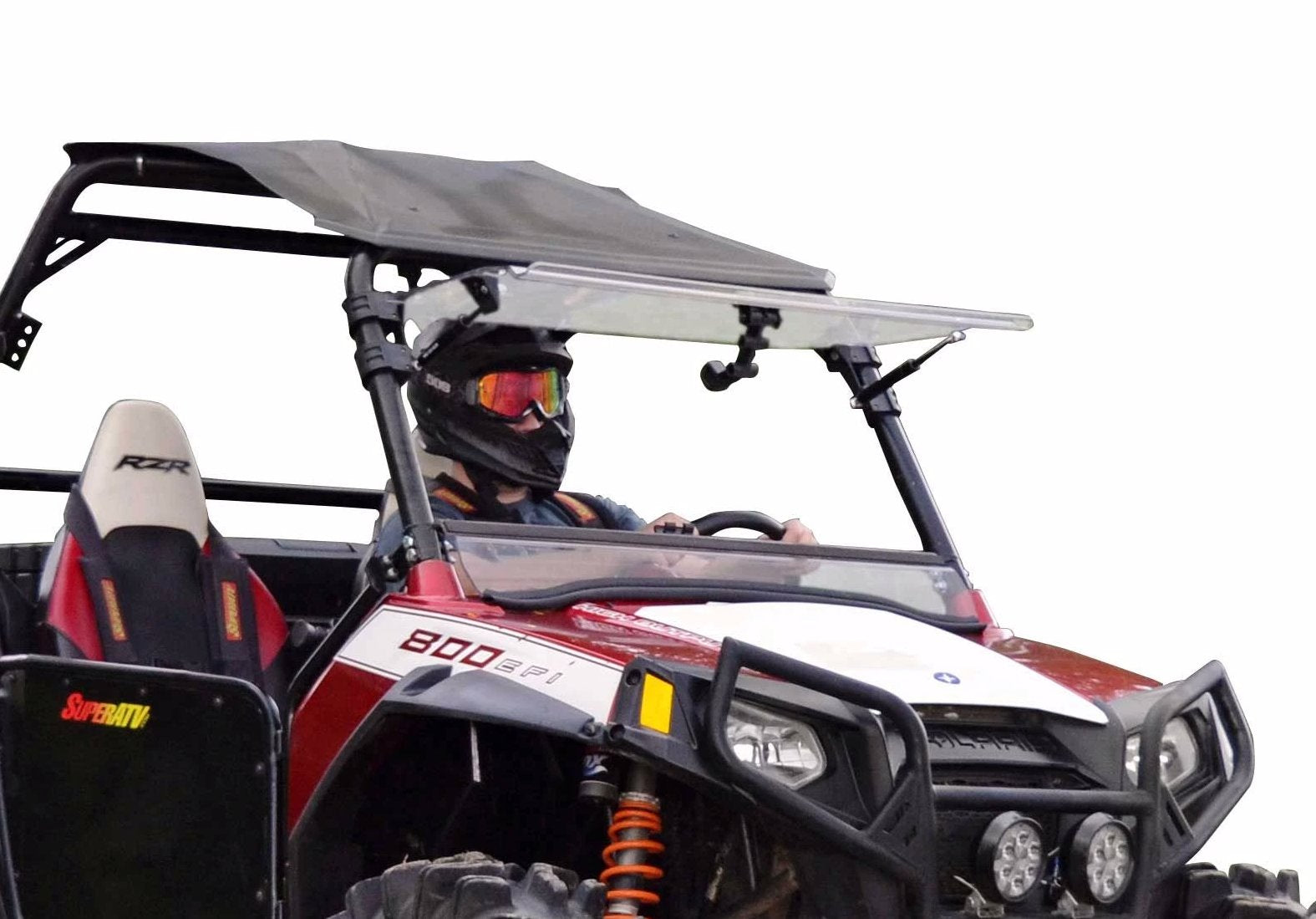 SuperATV Polaris RZR 800 Flip Up Windshield