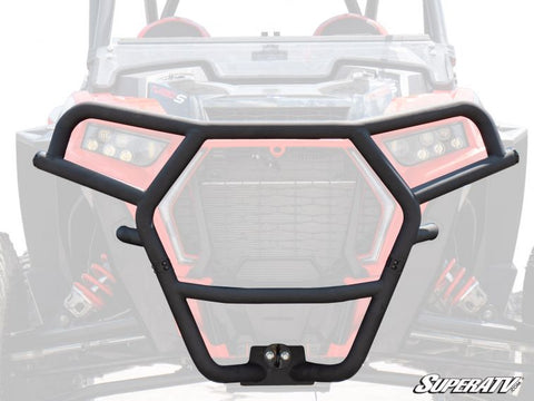 SuperATV Front Bumper Polaris RZR Turbo S Black